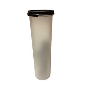 Tupperware Modular Mates Spaghetti Keeper w Dispenser Insert Royal Black Lid